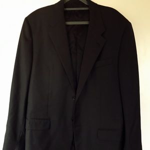 men’s Prada virgin wool blazer -black